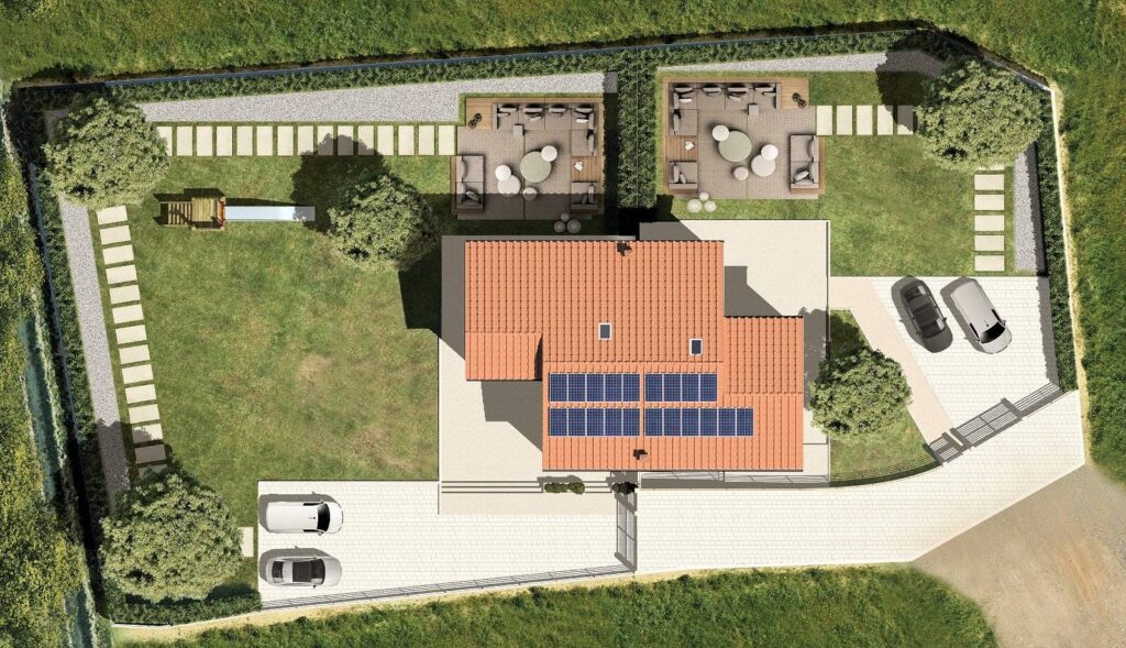 1481-Porzione terratetto di bifamiliare di nuova costruzione-Quarrata-2 Agenzia Immobiliare ASIP