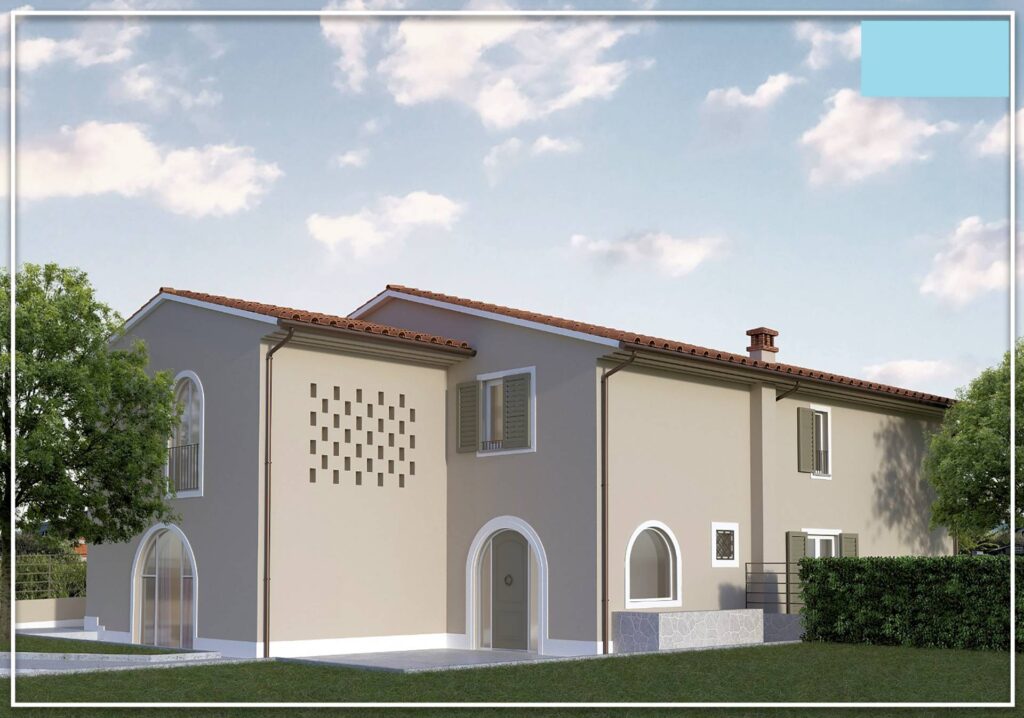 1481-Porzione terratetto di bifamiliare di nuova costruzione-Quarrata-3 Agenzia Immobiliare ASIP
