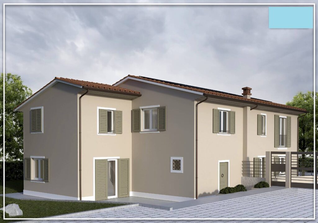 1481-Porzione terratetto di bifamiliare di nuova costruzione-Quarrata-5 Agenzia Immobiliare ASIP