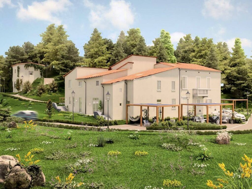 1494-Colonica terratetto libera su tre lati di nuova realizzazione-Pistoia-1 Agenzia Immobiliare ASIP