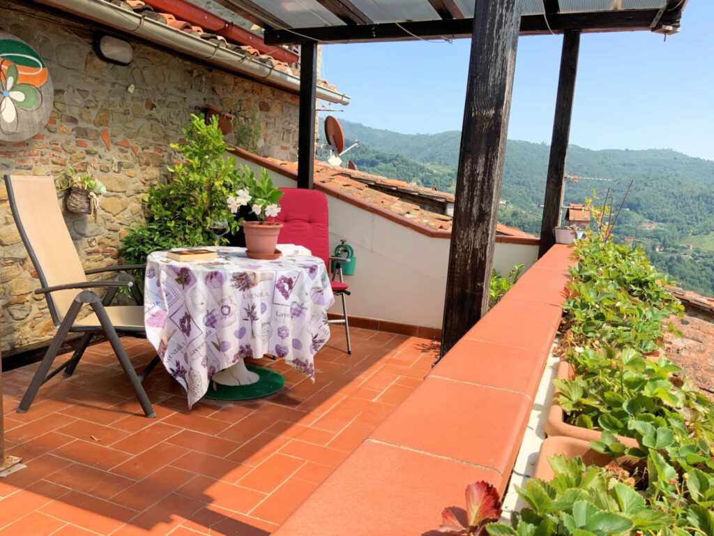 1349-Terratetto con terrazza panoramica-Pescia-3 Agenzia Immobiliare ASIP
