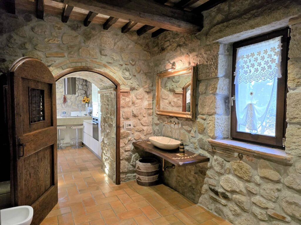 1591-Casale con ampio giardino e vista panoramica-Roccastrada-23 Agenzia Immobiliare ASIP