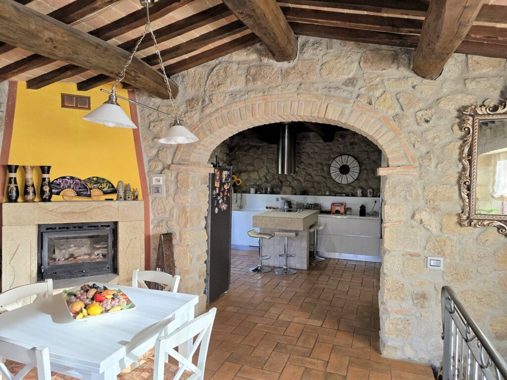 1591-Casale con ampio giardino e vista panoramica-Roccastrada-21 Agenzia Immobiliare ASIP