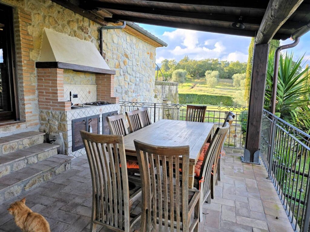 1591-Casale con ampio giardino e vista panoramica-Roccastrada-9 Agenzia Immobiliare ASIP