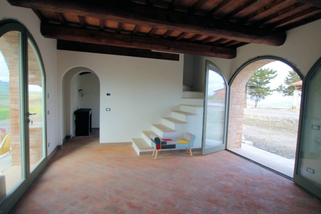 1608-Porzione terratetto di villa bifamiliare con giardino privato e piscina condominiale-Lajatico-6 Agenzia Immobiliare ASIP