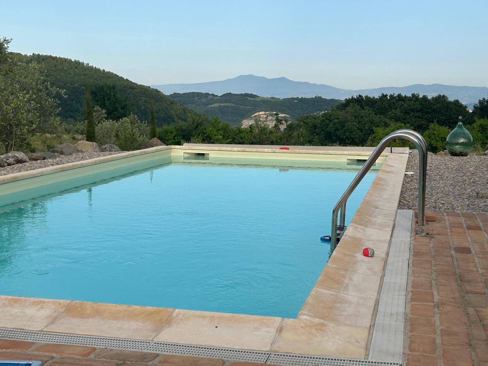 1636-Terratetto completamente ristrutturato con annesso piscina e vista panoramica-Roccastrada-1 Agenzia Immobiliare ASIP