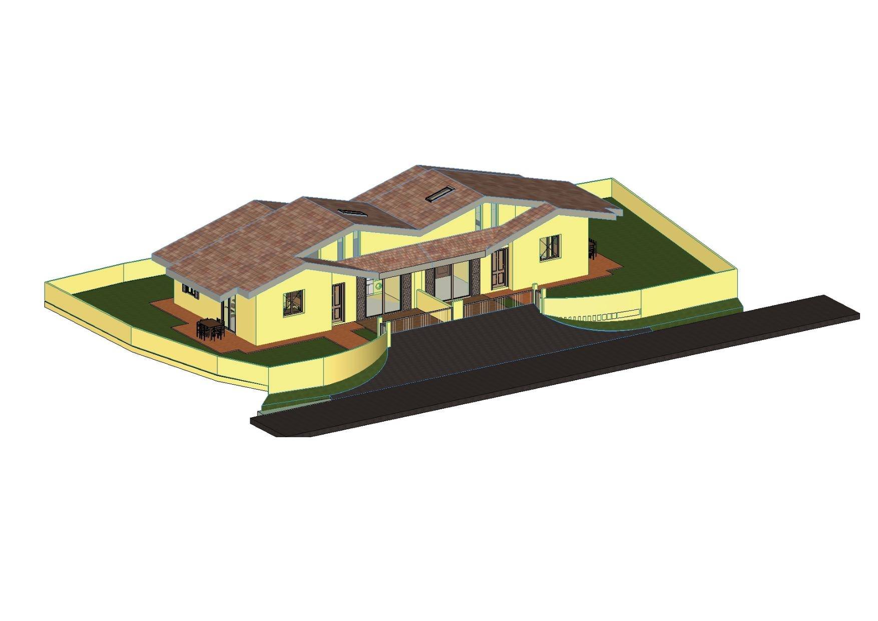 1645-Porzione terratetto di villa bifamiliare da realizzare-Fucecchio-1 Agenzia Immobiliare ASIP