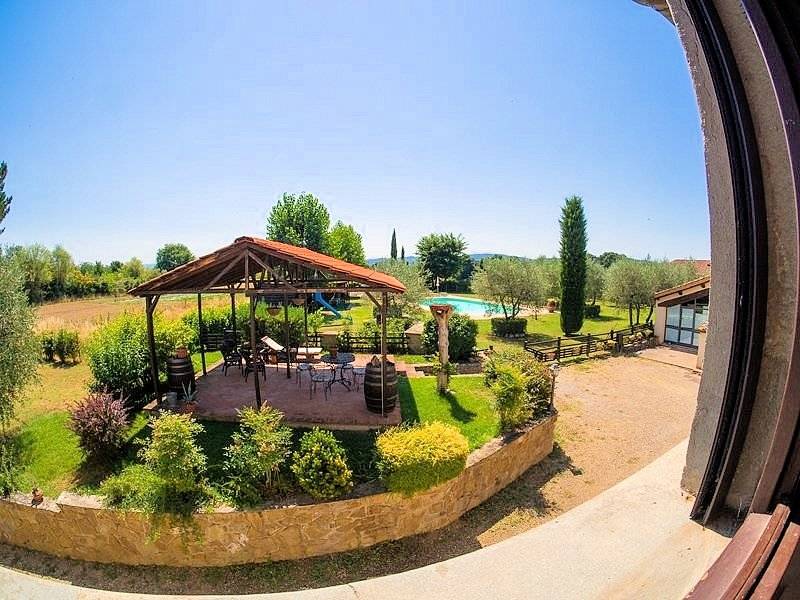 1648-Agriturismo di ampia superficie con vigneto piscina in posizione panoramica-Loro Ciuffenna-22 Agenzia Immobiliare ASIP
