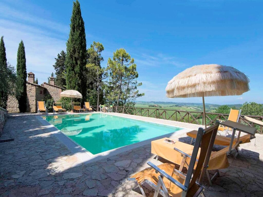 1658-Casale con dependance terreno e due piscine-Volterra-18 Agenzia Immobiliare ASIP