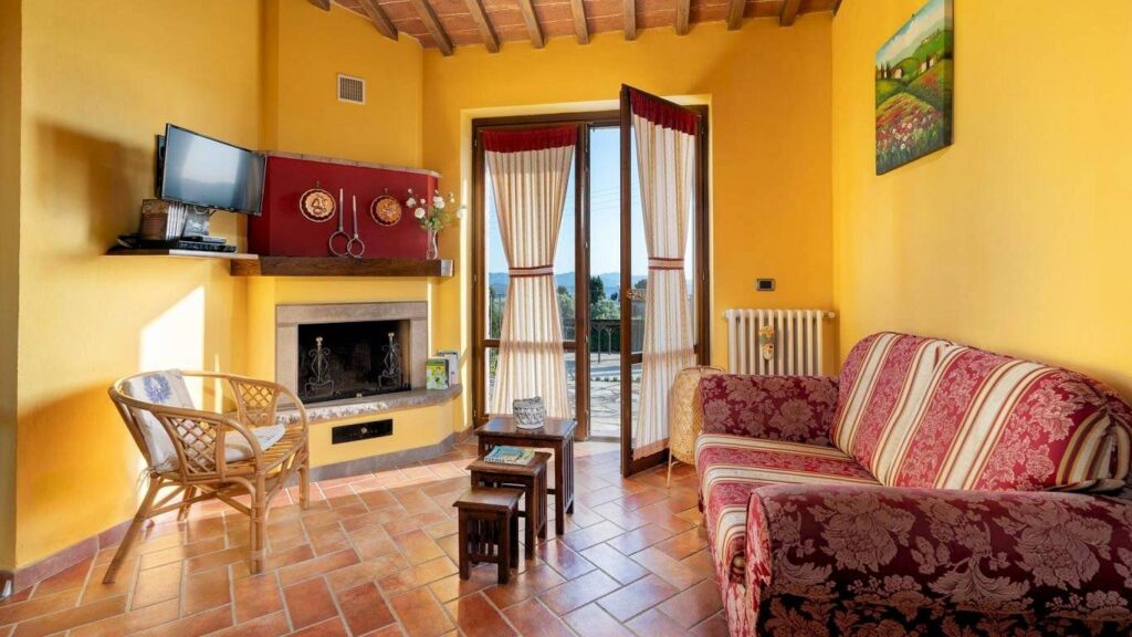 1659-Bellissimo casale in stile rustico Toscano con piscina e suggestiva vista panoramica sulla campagna Voletrrana-Volterra-11 Agenzia Immobiliare ASIP