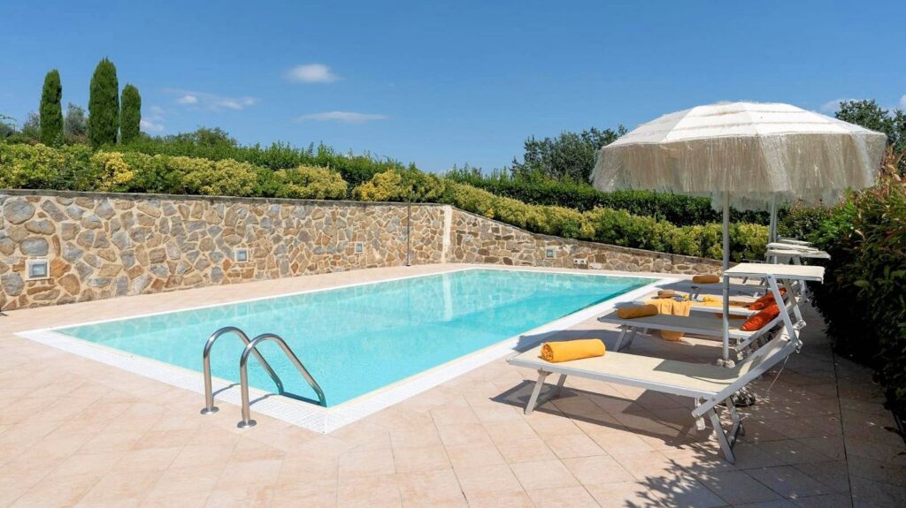 1659-Bellissimo casale in stile rustico Toscano con piscina e suggestiva vista panoramica sulla campagna Voletrrana-Volterra-10 Agenzia Immobiliare ASIP