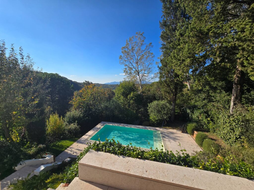 1660-Bellissima villetta bifamiliare composta da due unità immobiliari indipendenti con piscina e vista panoramica-Montopoli in Val d'Arno-4 Agenzia Immobiliare ASIP