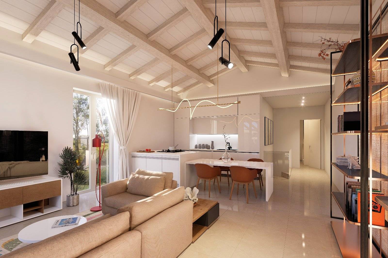 1662-Porzione terratetto di villetta bifamiliare in fase di costruzione-Capannori-1 Agenzia Immobiliare ASIP