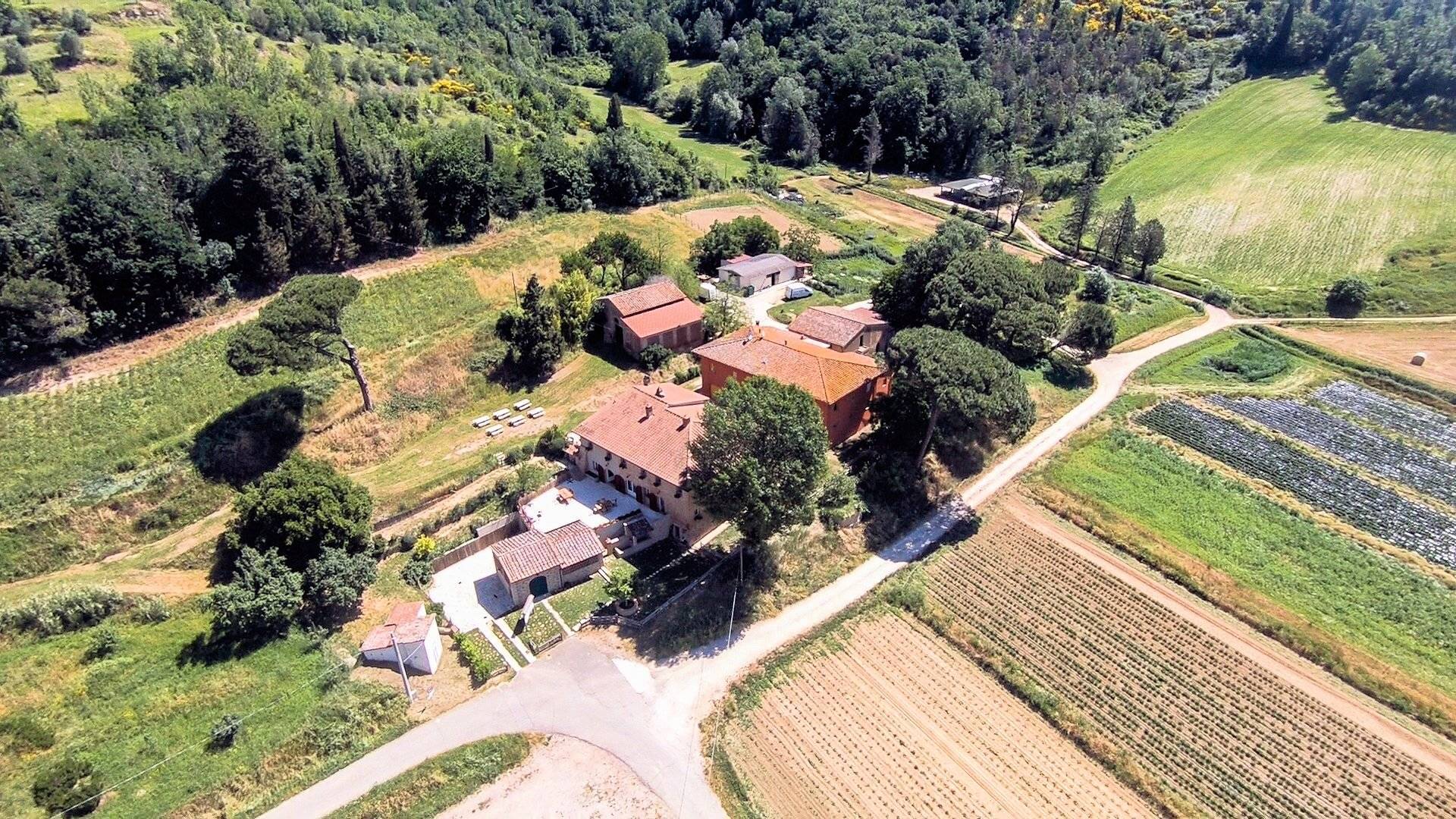 1337-Azienda agricola composta da diversi fabbricati e  ampio terreno seminativo e in parte a vigneto-San Miniato-1 Agenzia Immobiliare ASIP