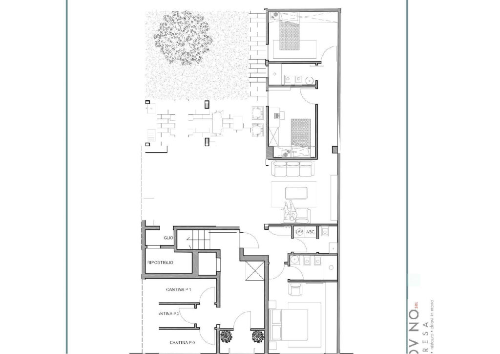 1032-Appartamento al piano terra ristrutturato con giardino e cantina-Montecatini-Terme-5 Agenzia Immobiliare ASIP