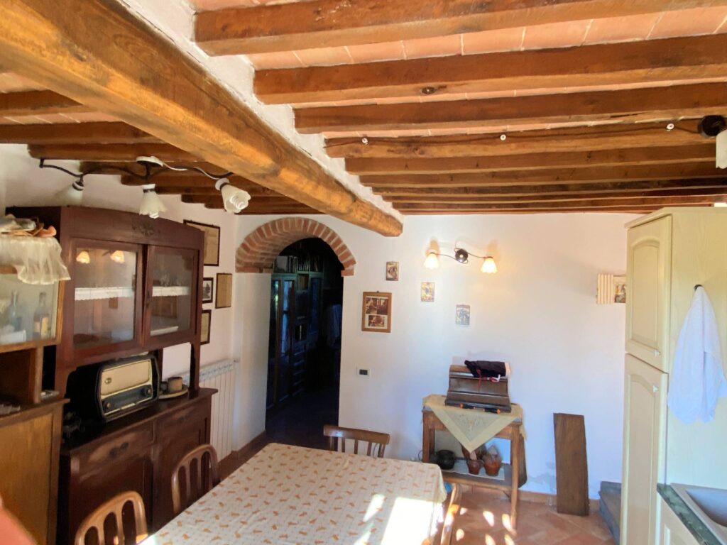 1533-Porzione terratetto di villa bifamiliare in stile rustico Toscano-Castelnuovo di Val di Cecina-18 Agenzia Immobiliare ASIP