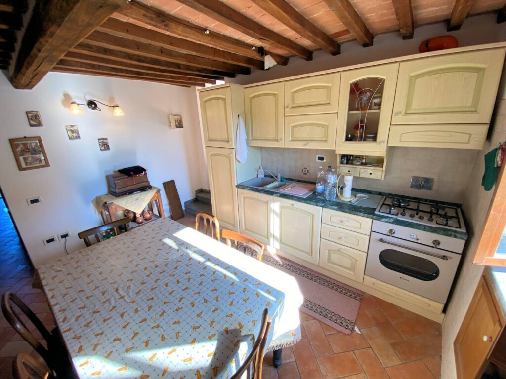 1533-Porzione terratetto di villa bifamiliare in stile rustico Toscano-Castelnuovo di Val di Cecina-17 Agenzia Immobiliare ASIP