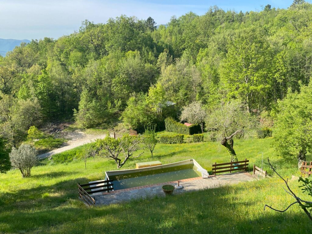 1534-Porzione di casale in stile rustico Toscano ristrutturato  con terreno in ottima posizione-Castelnuovo di Val di Cecina-5 Agenzia Immobiliare ASIP