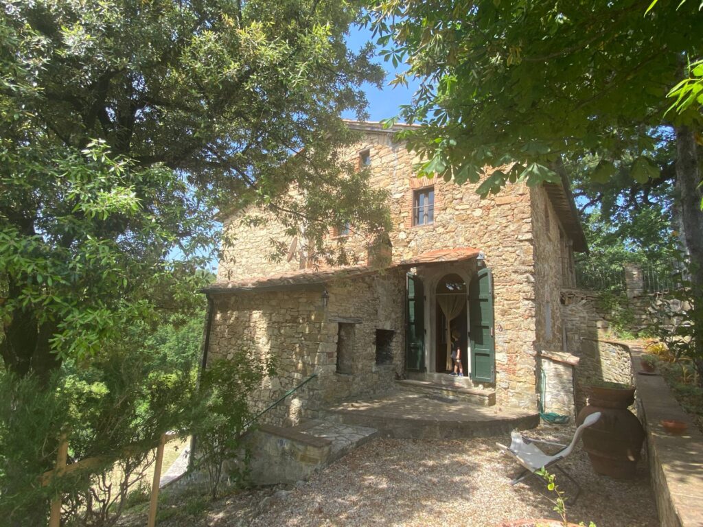 1534-Porzione di casale in stile rustico Toscano ristrutturato  con terreno in ottima posizione-Castelnuovo di Val di Cecina-6 Agenzia Immobiliare ASIP