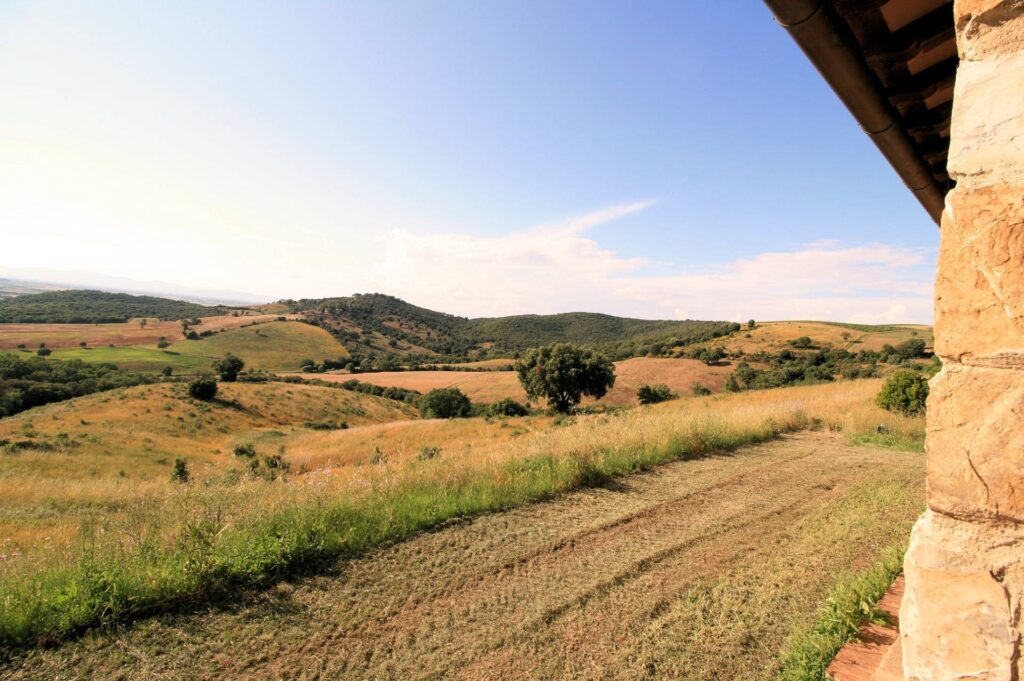 1537-Casale libero su quattro lati con terreno e vista panoramica fino al mare-Magliano in Toscana-8 Agenzia Immobiliare ASIP