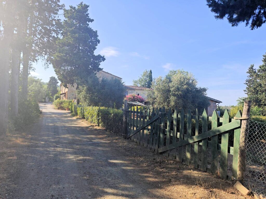 1566-Porzione terratetto di casale con vista panoramica e ampio terreno-Gambassi Terme-5 Agenzia Immobiliare ASIP