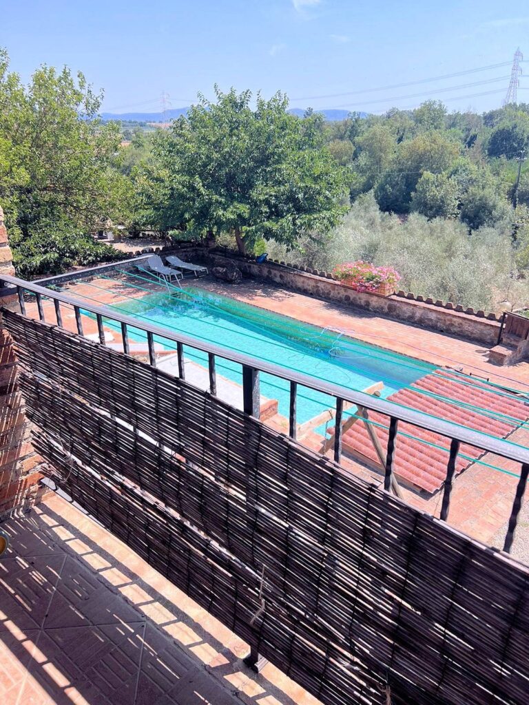 1585-Casale in stile rustico Toscano con vista panoramica parco e piscina-Roccastrada-10 Agenzia Immobiliare ASIP