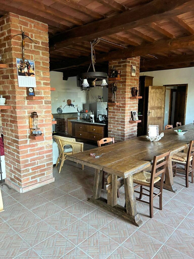1585-Casale in stile rustico Toscano con vista panoramica parco e piscina-Roccastrada-19 Agenzia Immobiliare ASIP