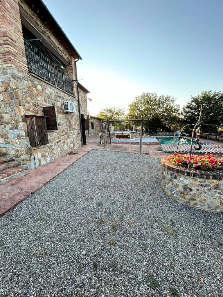 1585-Casale in stile rustico Toscano con vista panoramica parco e piscina-Roccastrada-6 Agenzia Immobiliare ASIP