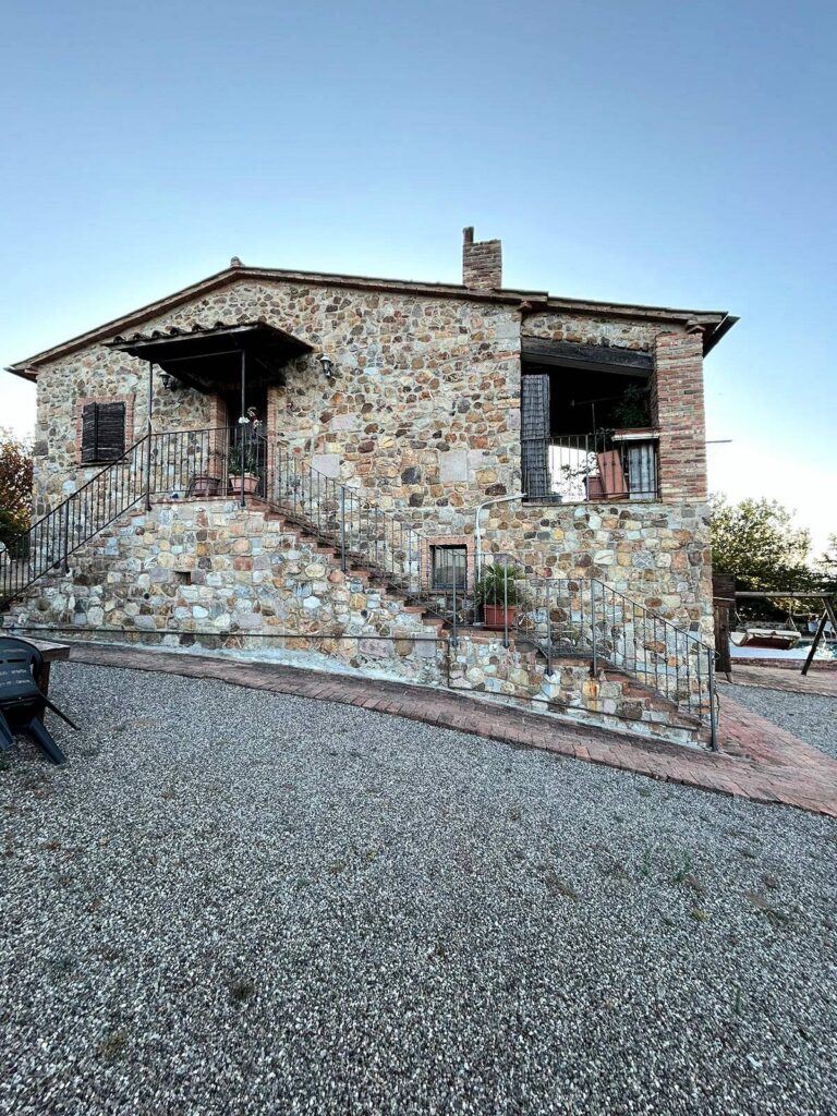 1585-Casale in stile rustico Toscano con vista panoramica parco e piscina-Roccastrada-4 Agenzia Immobiliare ASIP