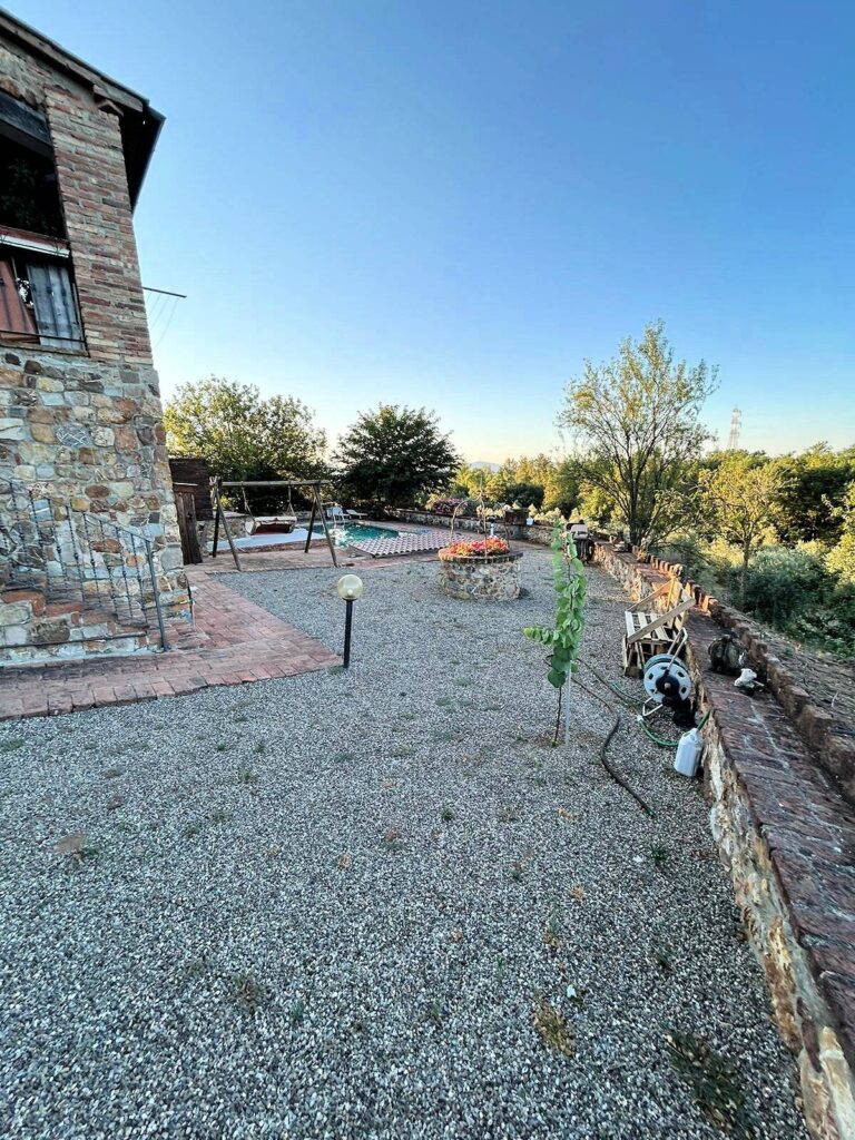 1585-Casale in stile rustico Toscano con vista panoramica parco e piscina-Roccastrada-13 Agenzia Immobiliare ASIP