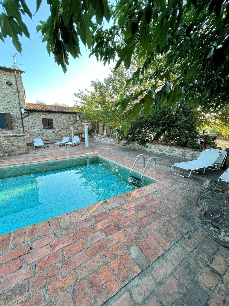 1585-Casale in stile rustico Toscano con vista panoramica parco e piscina-Roccastrada-12 Agenzia Immobiliare ASIP