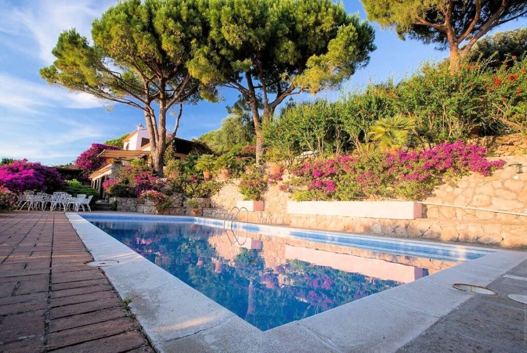 1615-Villa prestigiosa con ampio parco piscina e vista mare-Monte Argentario-5 Agenzia Immobiliare ASIP