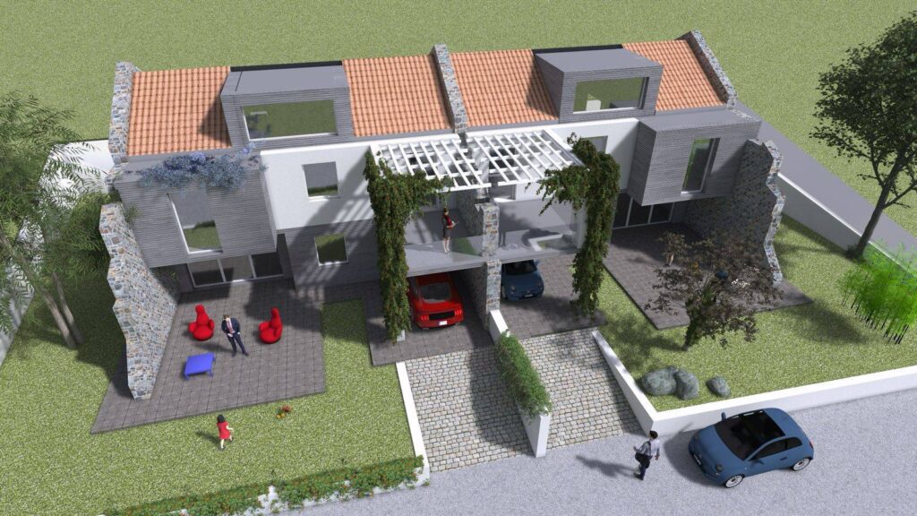 1635-Villetta terratetto in bifamiliare da realizzare-Pescia-1 Agenzia Immobiliare ASIP