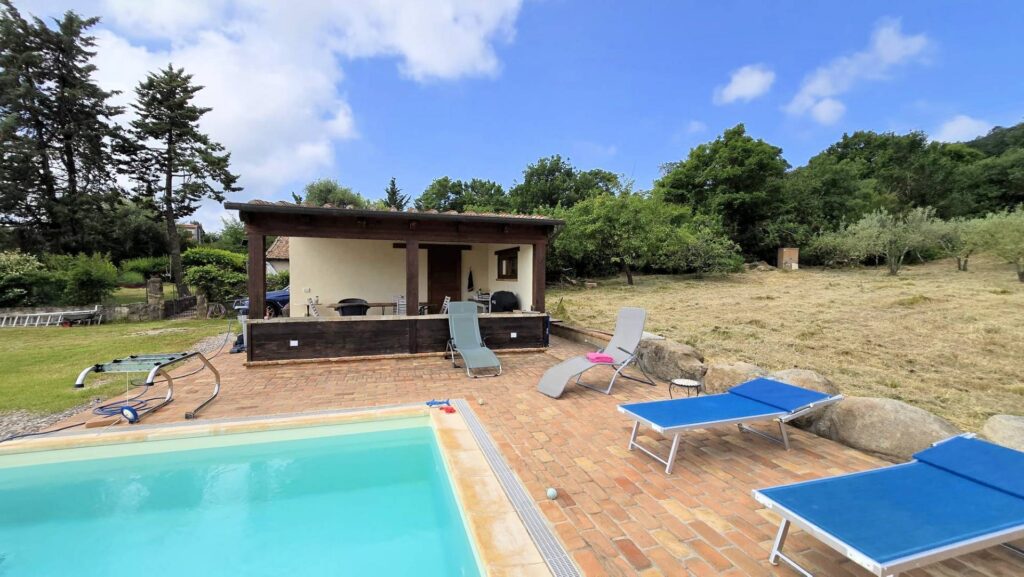 1636-Terratetto completamente ristrutturato con annesso piscina e vista panoramica-Roccastrada-4 Agenzia Immobiliare ASIP