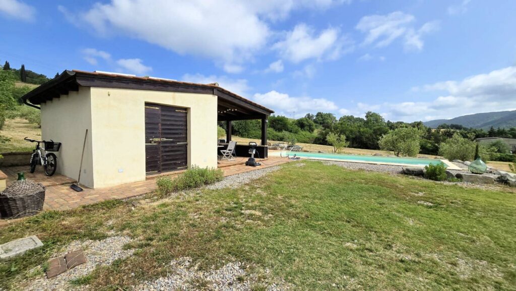 1636-Terratetto completamente ristrutturato con annesso piscina e vista panoramica-Roccastrada-16 Agenzia Immobiliare ASIP