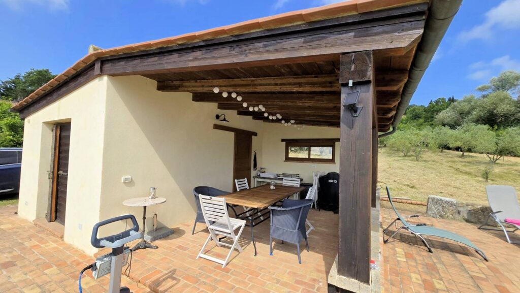 1636-Terratetto completamente ristrutturato con annesso piscina e vista panoramica-Roccastrada-18 Agenzia Immobiliare ASIP