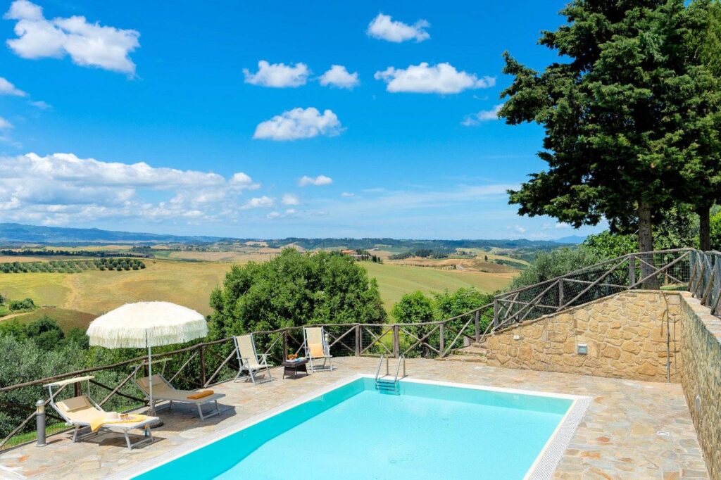 1658-Casale con dependance terreno e due piscine-Volterra-14 Agenzia Immobiliare ASIP