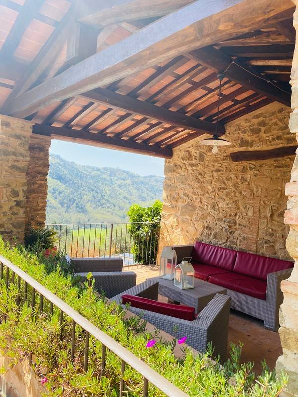 1672-Bellissimo rustico in stile Toscano con parco piscina e suggestiva vista panoramica-Pescaglia-15 Agenzia Immobiliare ASIP