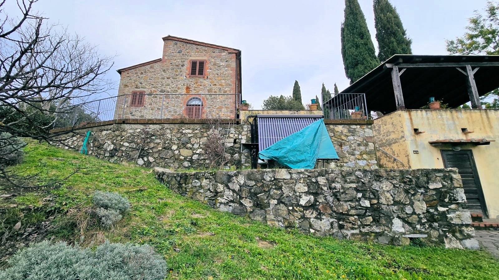 1685-Rustico ristrutturato con ampio terreno e vista panoramica-Roccastrada-1 Agenzia Immobiliare ASIP