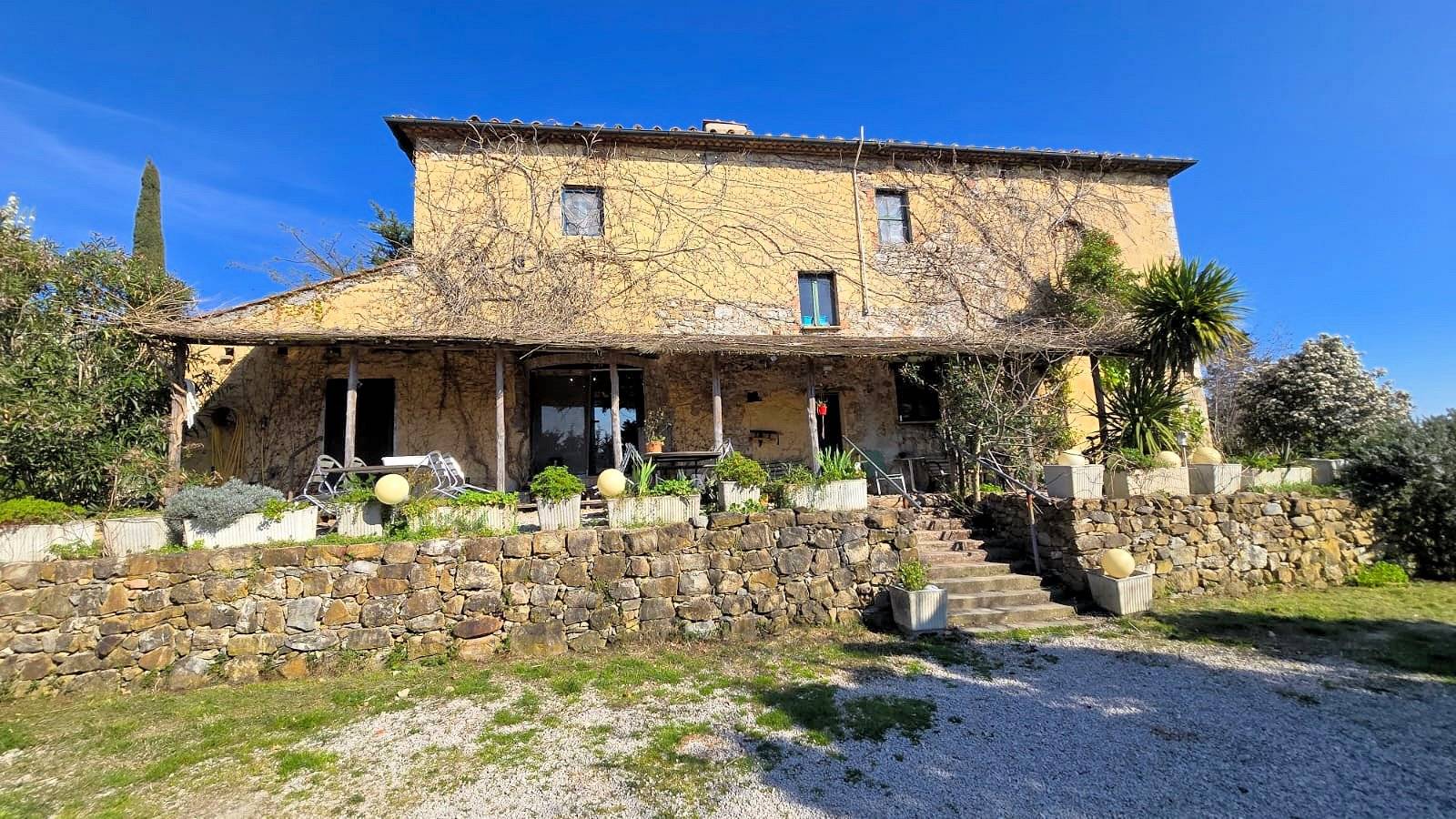 1697-Rustico in stile Toscano con terreno in splendida posizione-Monterotondo Marittimo-1 Agenzia Immobiliare ASIP