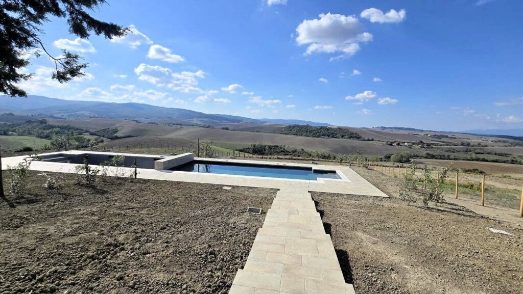 1608-Porzione terratetto di villa bifamiliare con giardino privato e piscina condominiale-Lajatico-7 Agenzia Immobiliare ASIP
