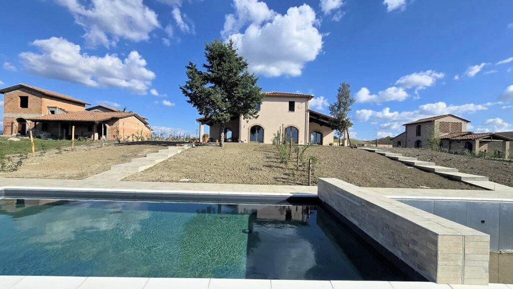 1608-Porzione terratetto di villa bifamiliare con giardino privato e piscina condominiale-Lajatico-5 Agenzia Immobiliare ASIP