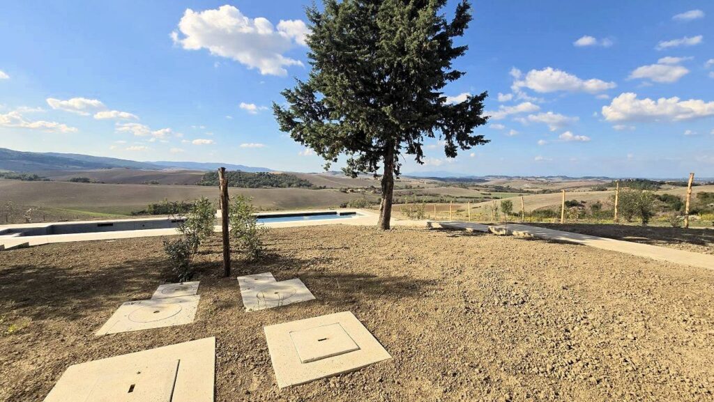 1608-Porzione terratetto di villa bifamiliare con giardino privato e piscina condominiale-Lajatico-11 Agenzia Immobiliare ASIP