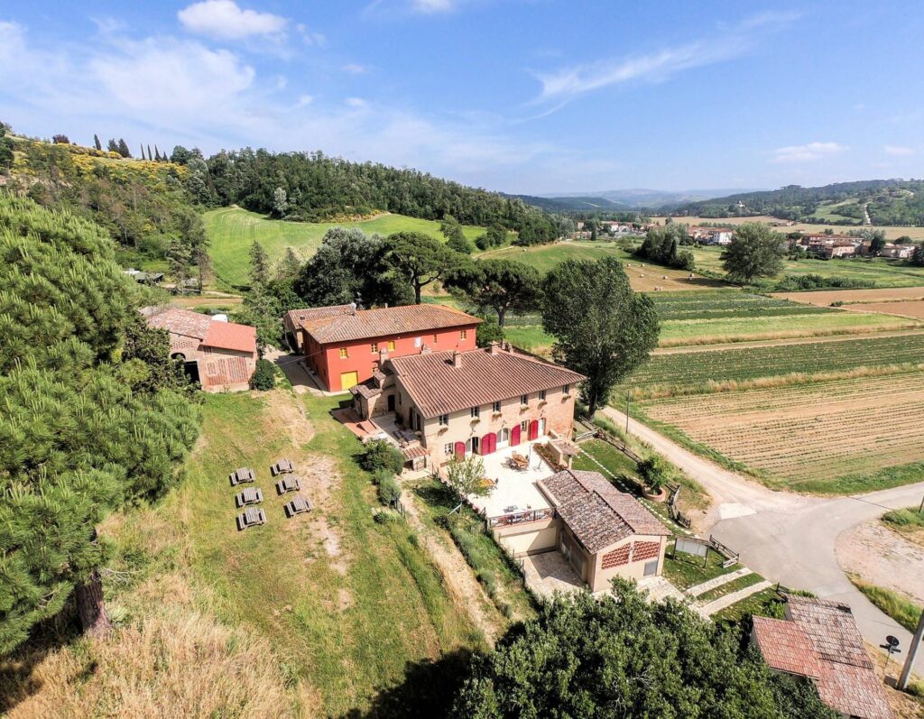 1699-Azienda agricola composta da alcuni fabbricati e ampio terreno seminativo con vigneto-San Miniato-2 Agenzia Immobiliare ASIP
