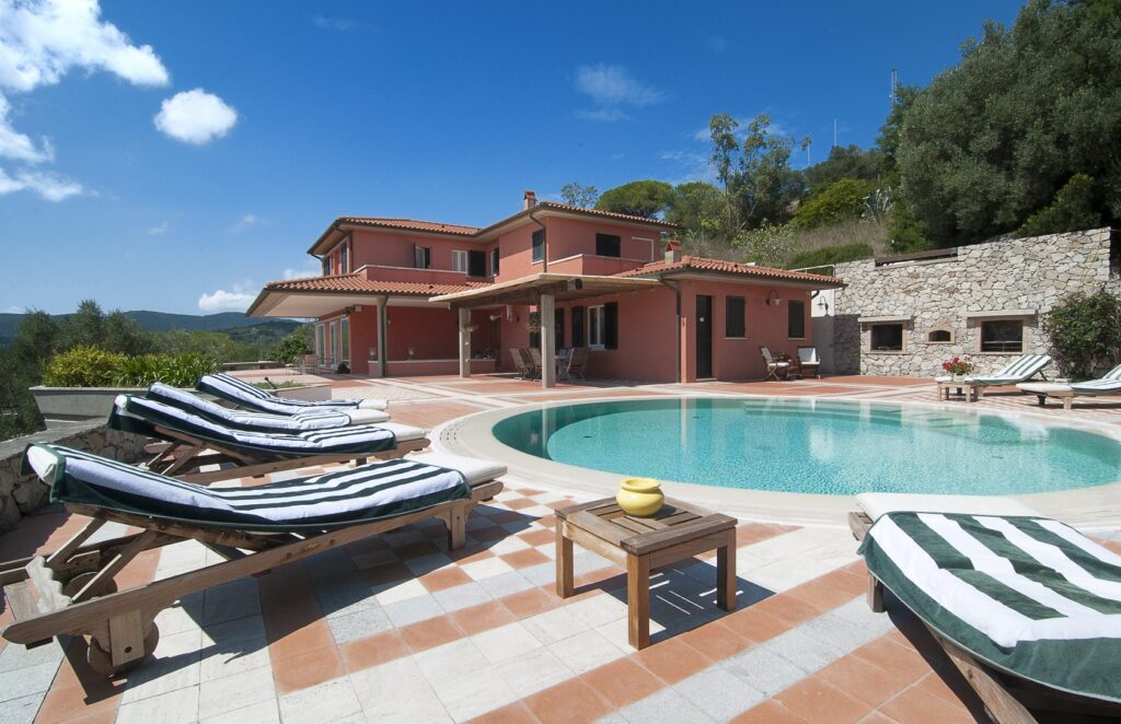 712-Villa di lusso con parco piscina e vista mare-Portoferraio-3 Agenzia Immobiliare ASIP