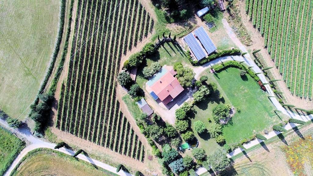 1314-Casale in stile Toscano con terreno e vista panoramica-Roccastrada-4 Agenzia Immobiliare ASIP