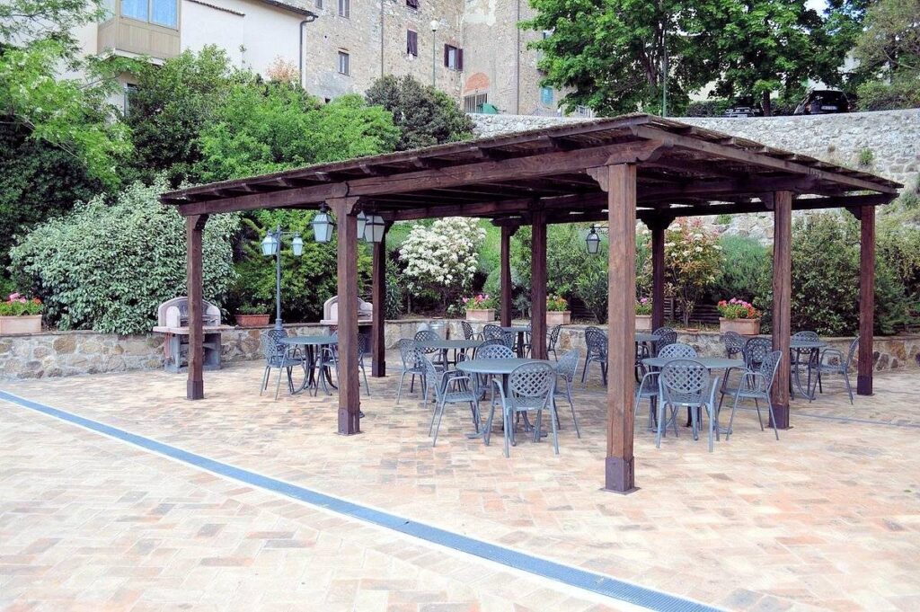 1376-Residence in stile rustico Toscano con piscina e vista panoramica-Roccastrada-8 Agenzia Immobiliare ASIP