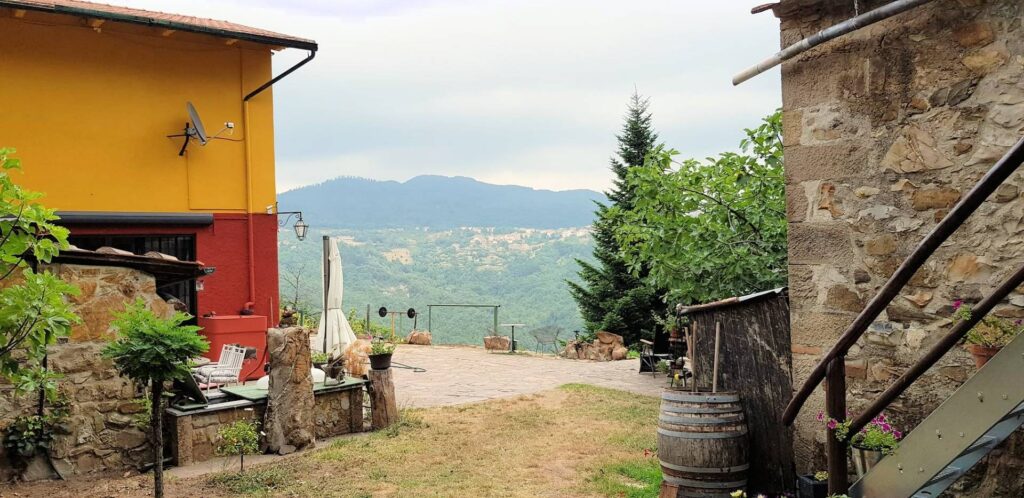 1507-Casa indipendente ristrutturata con terreno e vista panoramica-Roccastrada-4 Agenzia Immobiliare ASIP