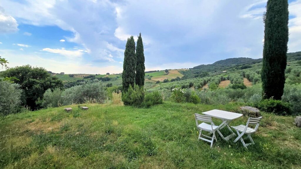 1722-Casa indipendente ristrutturata con terreno e vista panoramica-Roccastrada-2 Agenzia Immobiliare ASIP