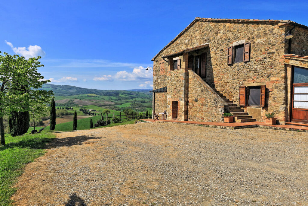 265-Azienda agrituristica in posizione panoramica con piscina-Pienza-3 Agenzia Immobiliare ASIP